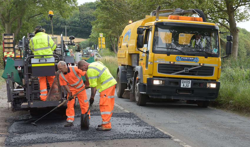 Completion Of £2.15m Scheme To Improve East Riding Roads