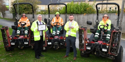 Grounds Maintenance Team At ERYC Win Innovation Award