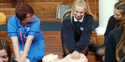 High School Pupils Join Thousands Learning Life Saving Skills