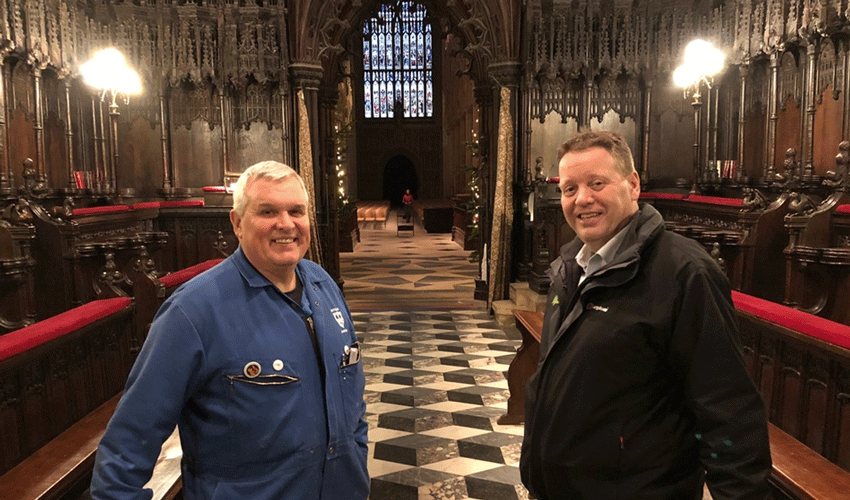 West Window Preservation At Beverley Minster Aided By Latest Technology