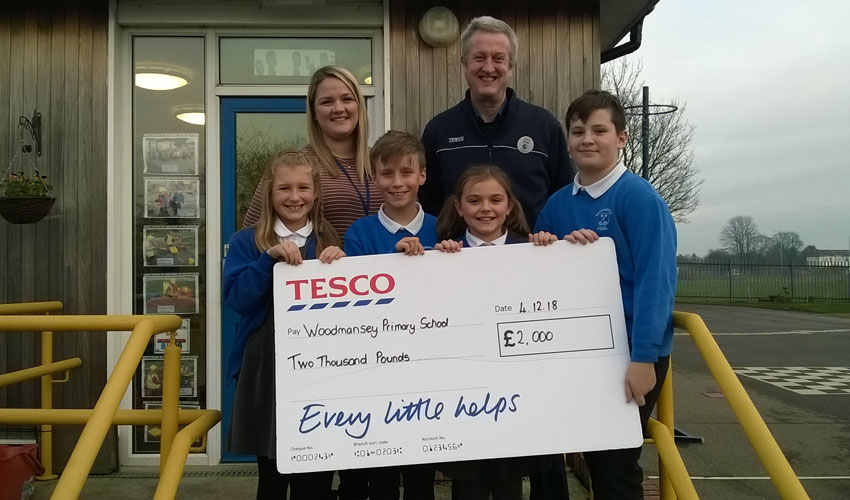 Woodmansey Primary School Are Thrilled After They Bag Two Grand 