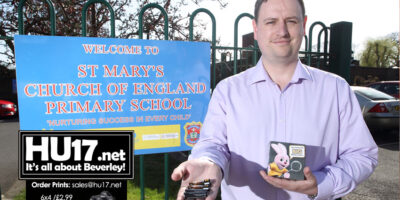 Local Councillor Backs St Mary's School Big Battery Hunt