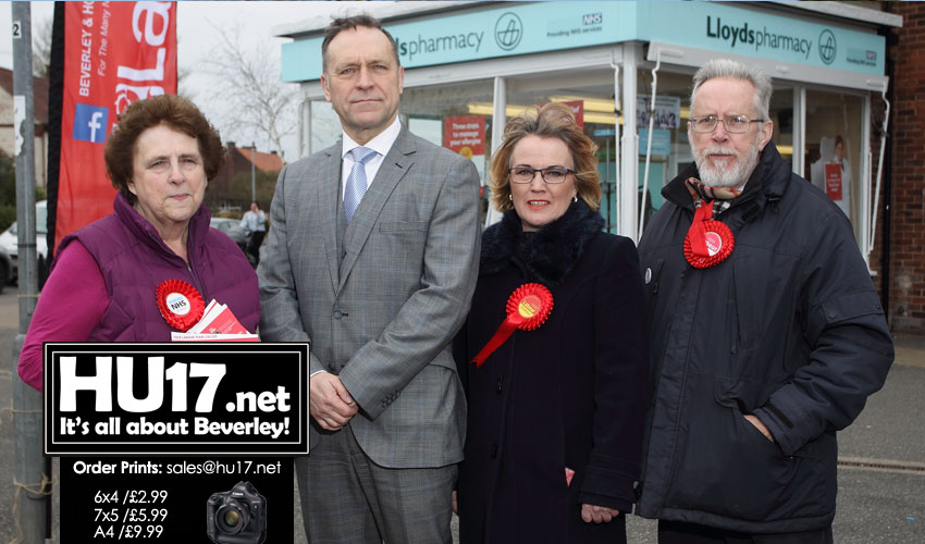 Police And Crime Commissioner Lends His Support Labour Candidates