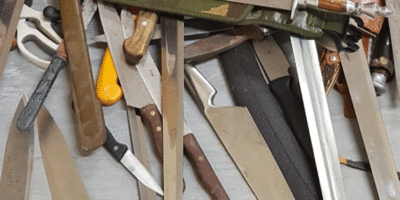 Dozens Of Knives Handed Over To Humberside Police