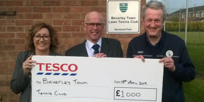 Beverley Town Tennis Club Award Cash To Help Fun Refurbishments