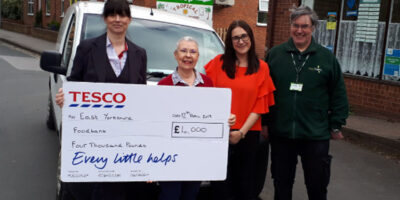 East Yorkshire Foodbank Award Thousands Of Pounds By Tesco