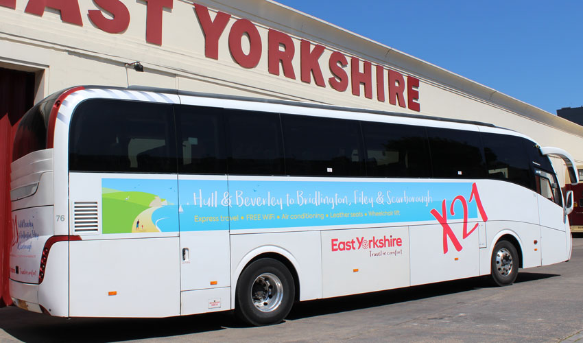 Local Bus Company East Yorkshire Have Revamp Seaside Services