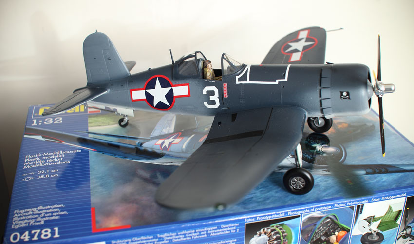 Revell Vought F4U-1A Corsair Model Kit 1:32 Build Review