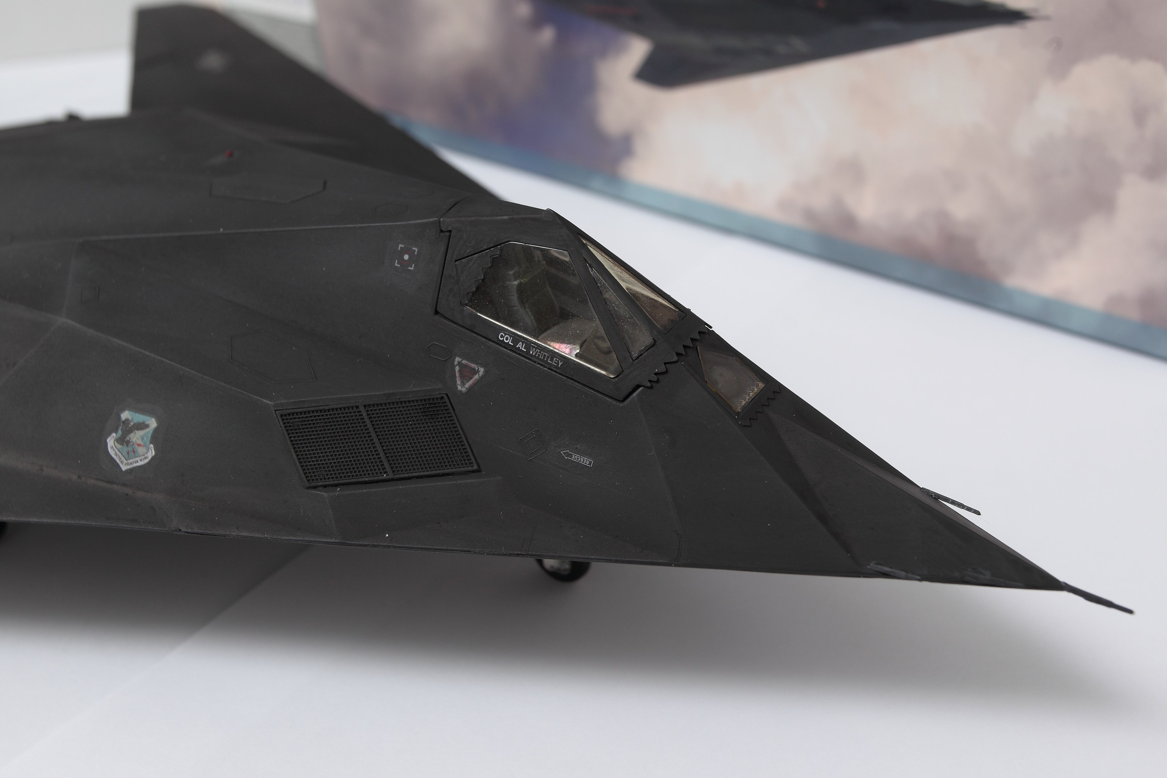 Lockheed F-117A Stealth Nighthawk 1:48 By Italeri