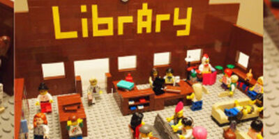 Build Your Library Of The Future Out Of Lego