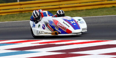 Christie Brothers In Action On The Track - Photo by Mark Walters