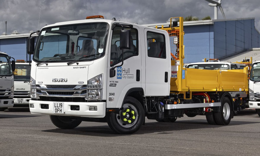 Isuzu Is The Truck Of Choice For Hull's Kingstown Works Ltd