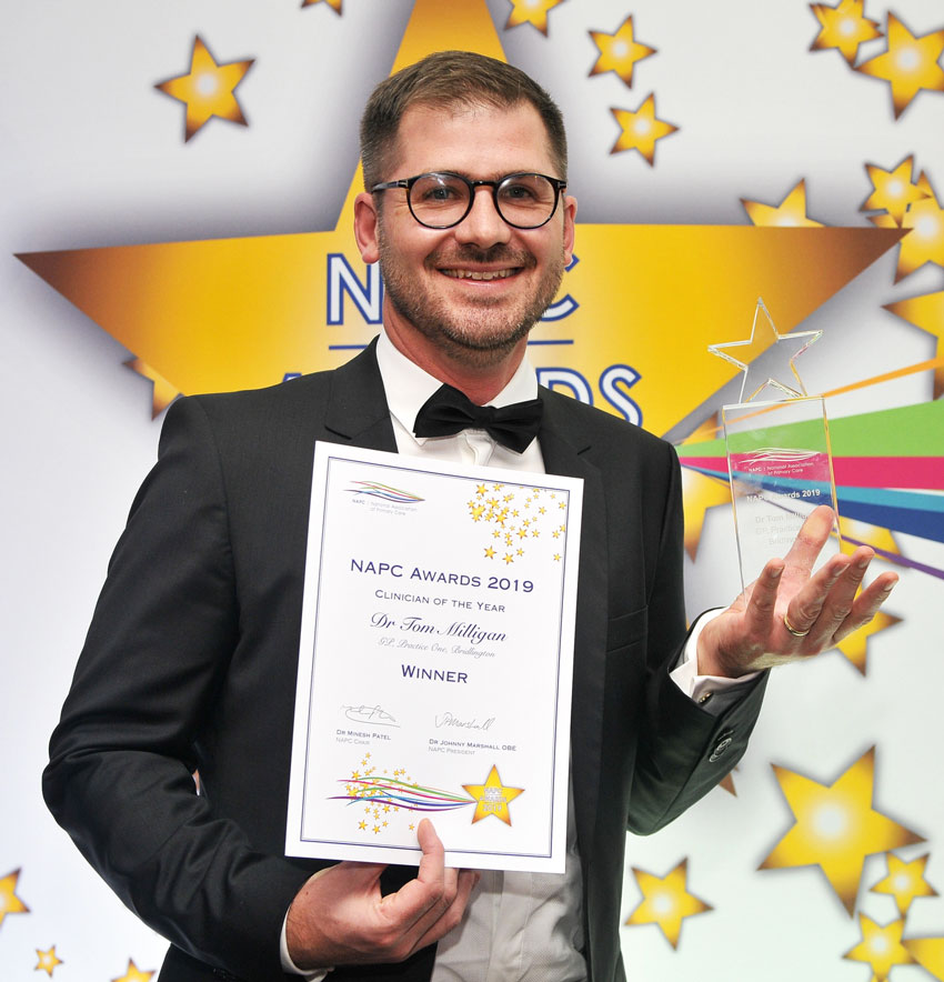 Bridlington Based GP Dr Tom Milligan Wins National Accolade