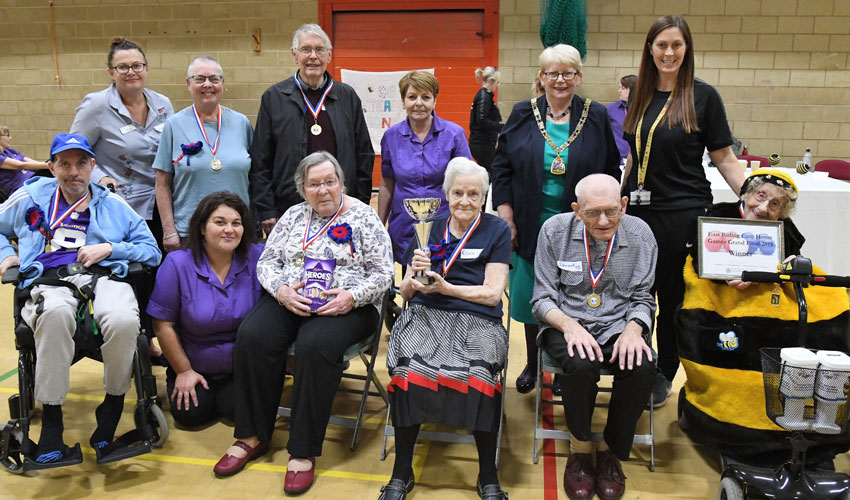 Care Home Games Success For Figham House In Beverley