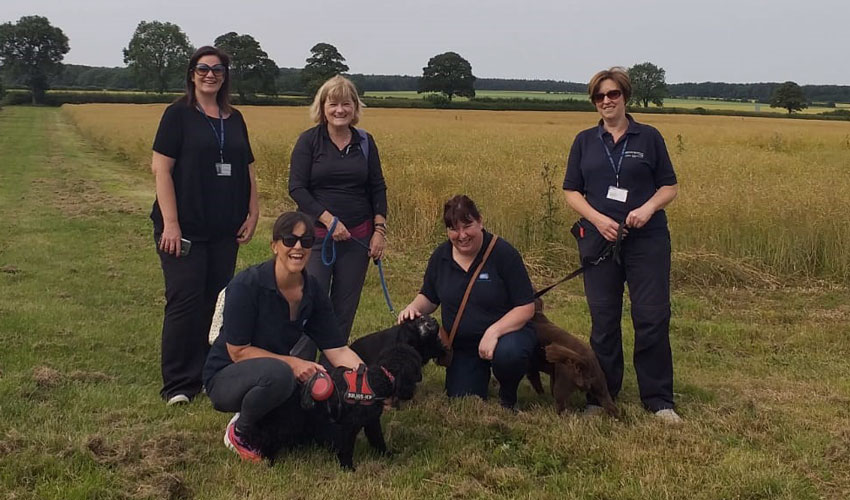 Charities Join Forces For A Waggy Walk For Wellbeing