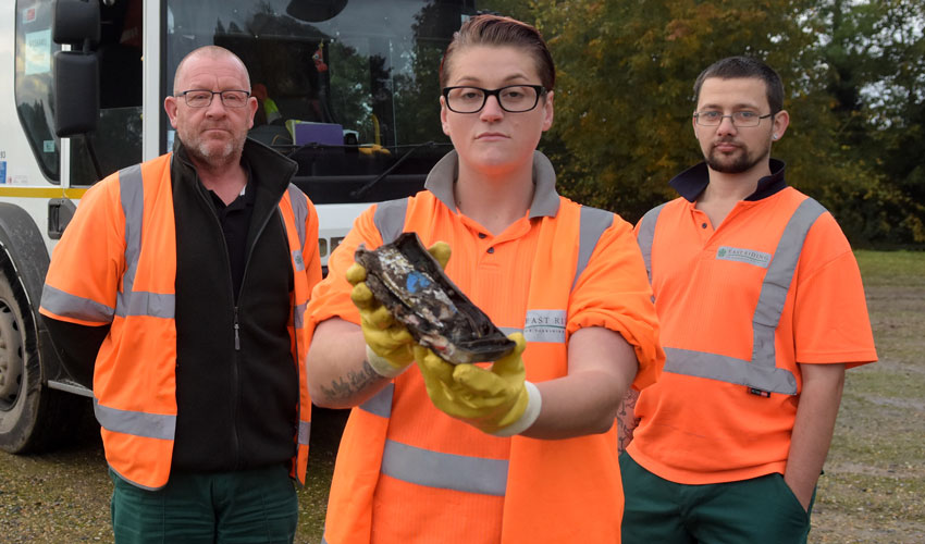 Bin Lorry Fire Sparks Appeal To Residents Not To Put Batteries In Bins