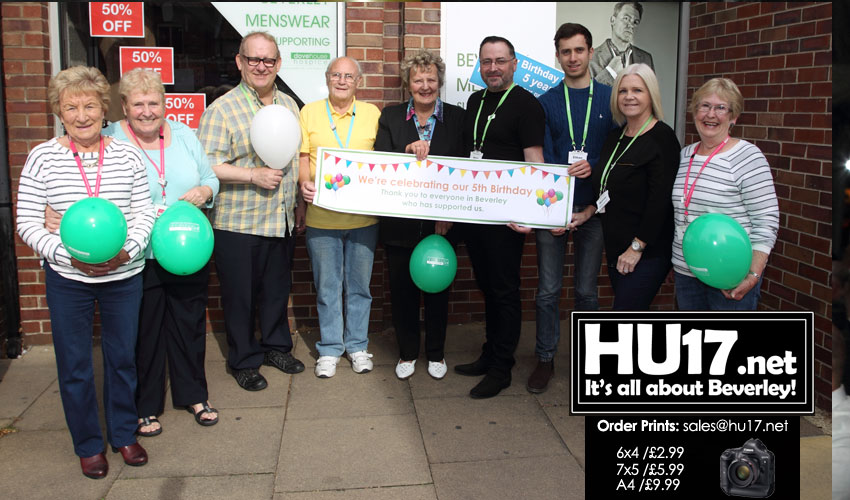 Hospice Menswear Shop In Beverley Gets Makeover