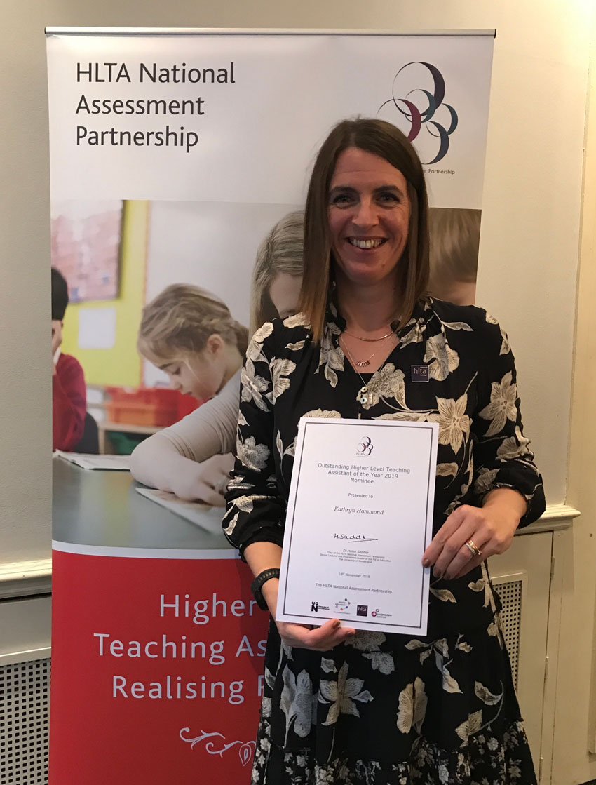 Award For 'Exceptional' Staff Member At East Riding Primary School