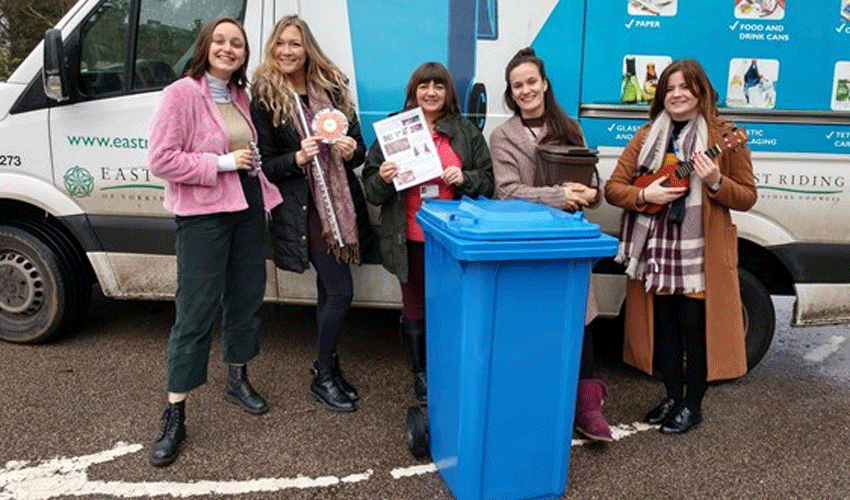 Recycling Team Lends A Helping Hand To Christmas Musical At ERT