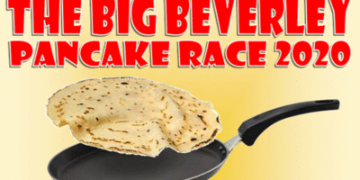 Big Beverley Pancake Race Seeks Teams of Tossers