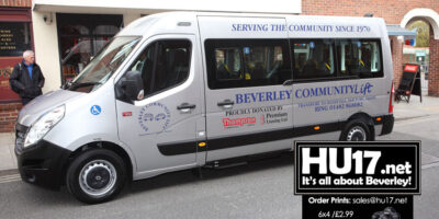 Golden Moment As Beverley Charity Launches New Minibus