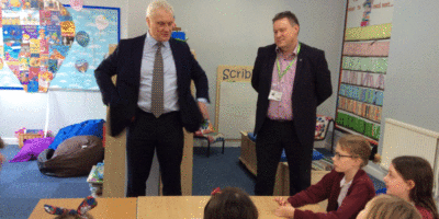 Graham Stuart Visits Beverley Minster Primary School