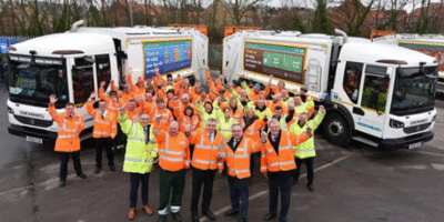 East Riding Presented With Recycling League Champion Trophy