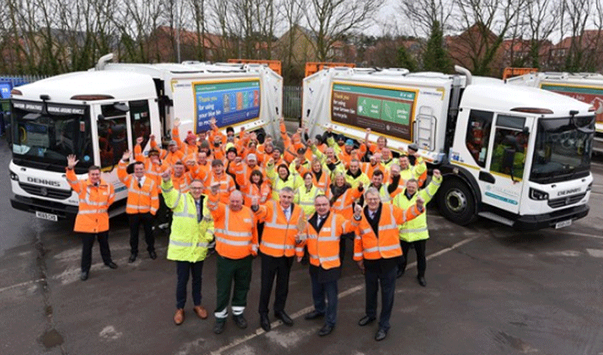 East Riding Presented With Recycling League Champion Trophy