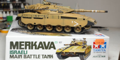 Tamiya Israel Merkava MBT Tank Kit 35127 Build Review & Photos