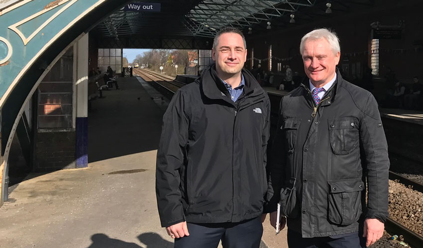 Network Rail And MP Meet To Beverley Railway Station Improvements