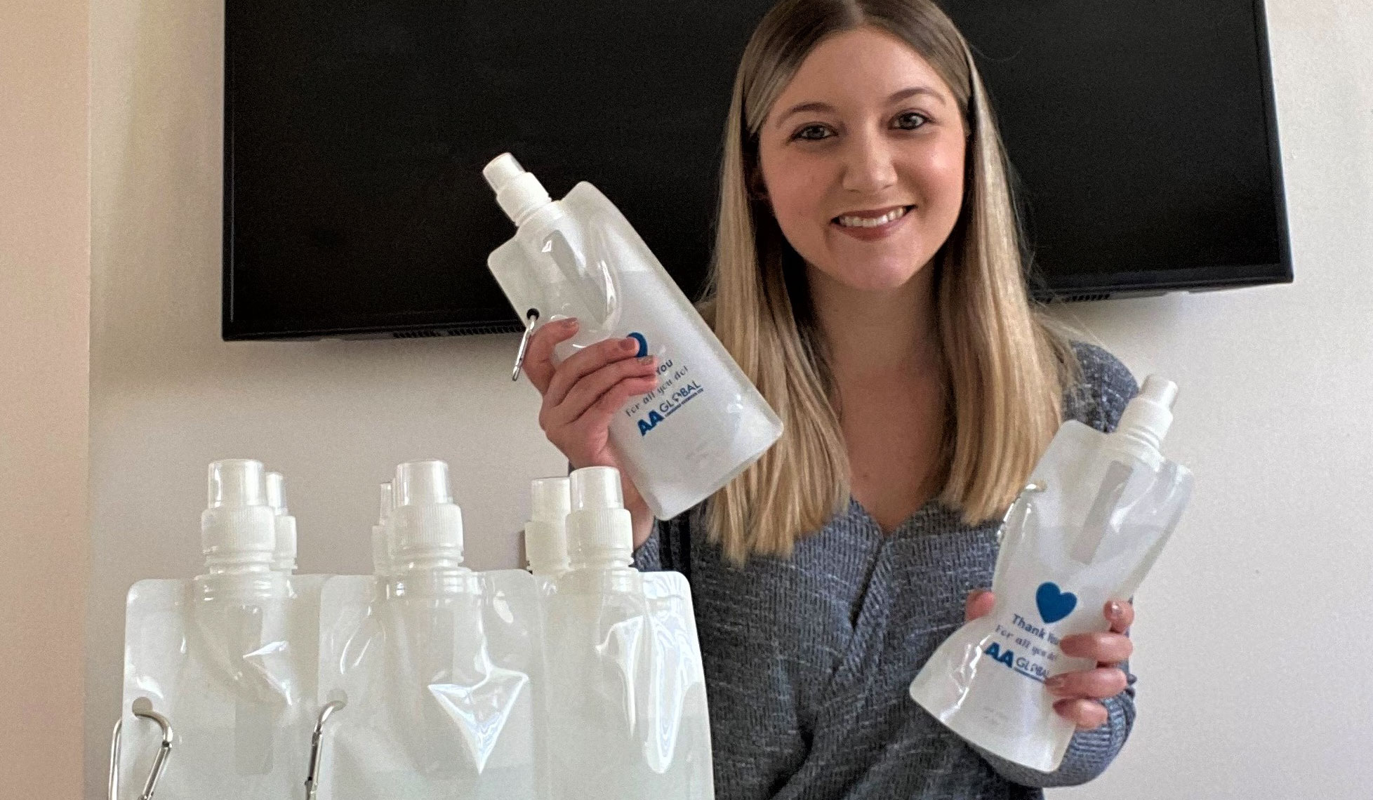 Health Supplier Splashes Out On Water Bottles To Thank Frontline Staff