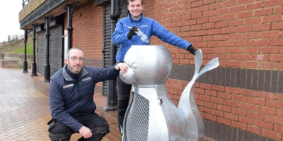 Recycling Animals And Lighthouse Make Being Green Easier On East Riding Coast