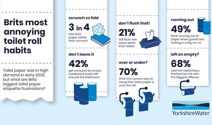 Brits Reveal The Nation’s Most Annoying Toilet Paper Habits