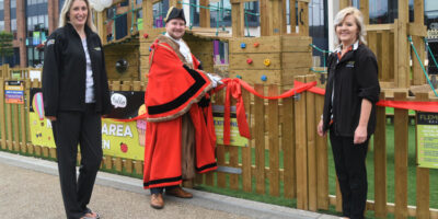 Mayor Opens Play Area At Retail Park Which Has Been Doubled In Size