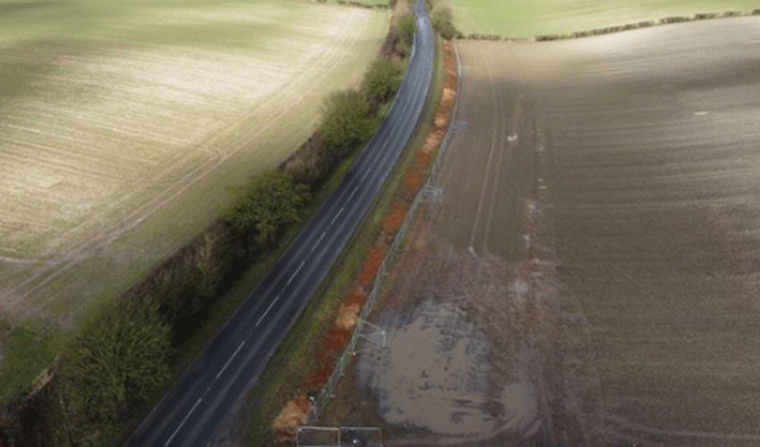 Construction Of New Roundabout On The A165 Begins