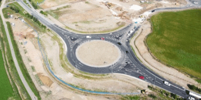 Work Completed On New Roundabout On Beverley’s Minster Way