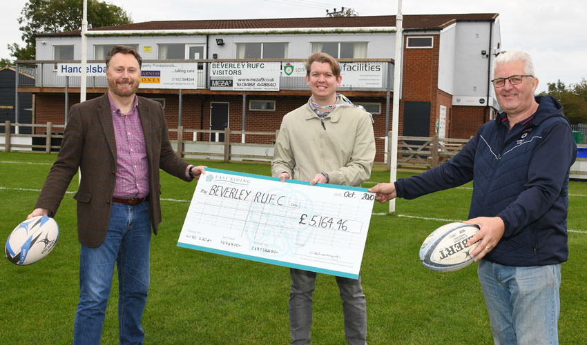 Beverley RUFC Get New Posts Thanks To Cash From Commuted Sums