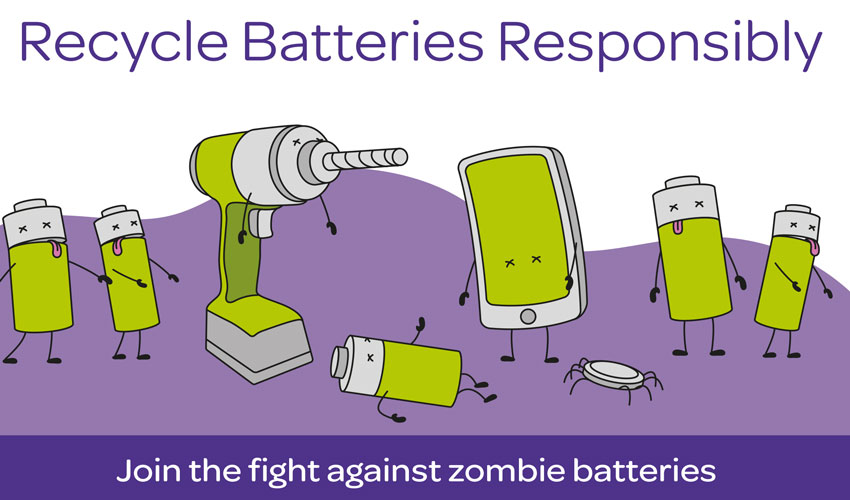 Residents Urged To Join Fight Against Zombie Batteries