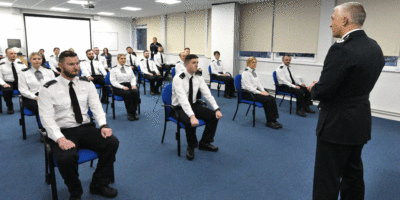 New Intake Of Police Officers Bolster Numbers To A Ten-Year High