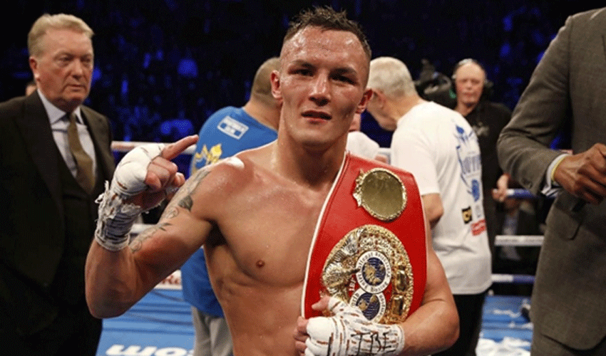  "Josh Warrington" by Boxing Scene is licensed under CC BY 3.0 