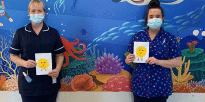 Children’s Nurses Egg-stend Their Support For WISHH Charity’s Easter Appeal