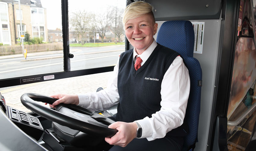 Potential Bus Drivers Given A Chance To Take The Wheel