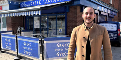 It’s All Greek To Stratos As He Steps Up From Street Food To Running His Own Restaurant