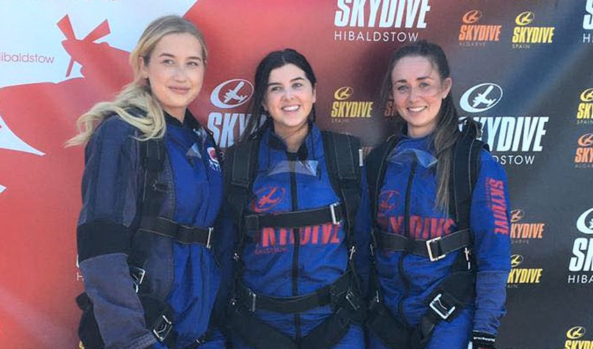 Fundraising Is In The Family For Daisy Appeal Skydivers