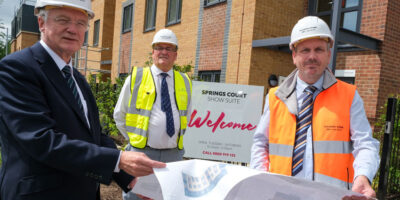 MP David Davis Spots Progress In Cottingham At Visit To New Flagship Retirement Development