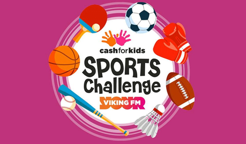 Viking FM’s Cash For Kids Brings The Sports Challenge Back