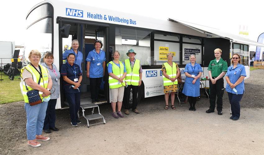 East Riding Of Yorkshire COVID-19 Vaccination Bus A Success