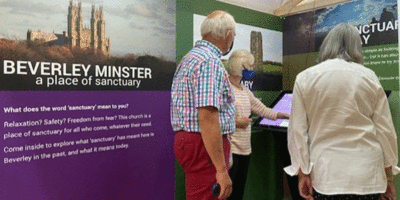 Exhibition Opens For Beverley Minster’s Sanctuary Project With A Celebration