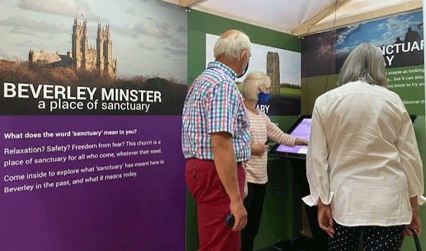 Exhibition Opens For Beverley Minster’s Sanctuary Project With A Celebration