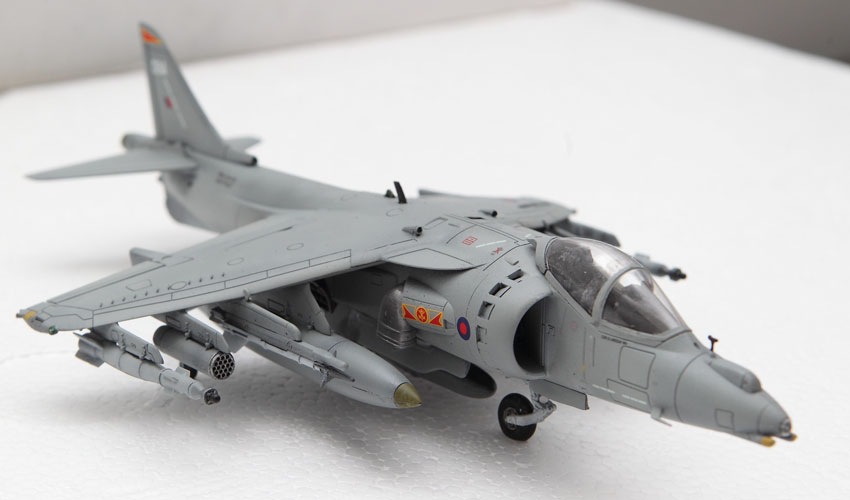 Airfix Harrier GR9 1:72 Build Review and Photos